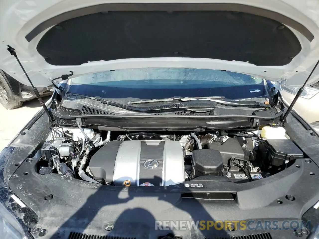 7 fotografías del automóvil dañado 2T2HZMAA4NC252723 LEXUS RX350 2022