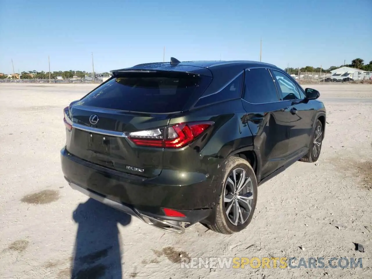 4 fotografías del automóvil dañado 2T2HZMAA5NC220718 LEXUS RX350 2022