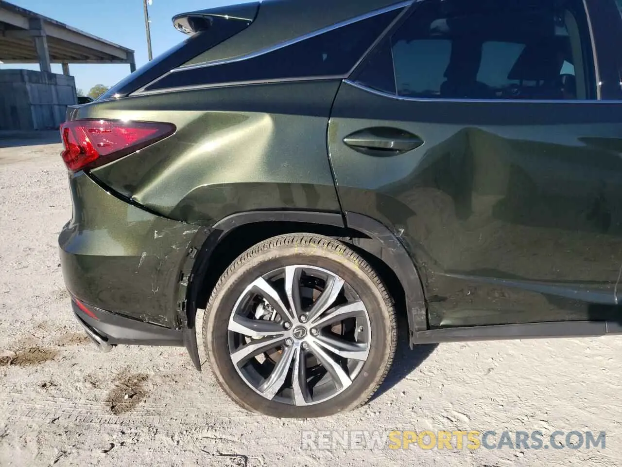 9 fotografías del automóvil dañado 2T2HZMAA5NC220718 LEXUS RX350 2022