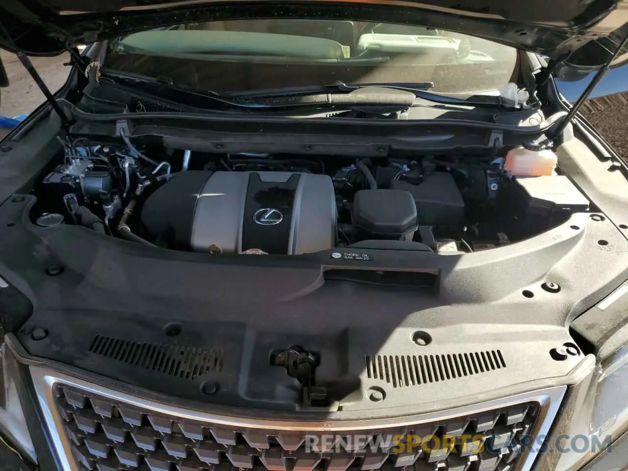 11 fotografías del automóvil dañado 2T2HZMAA5NC231430 LEXUS RX350 2022