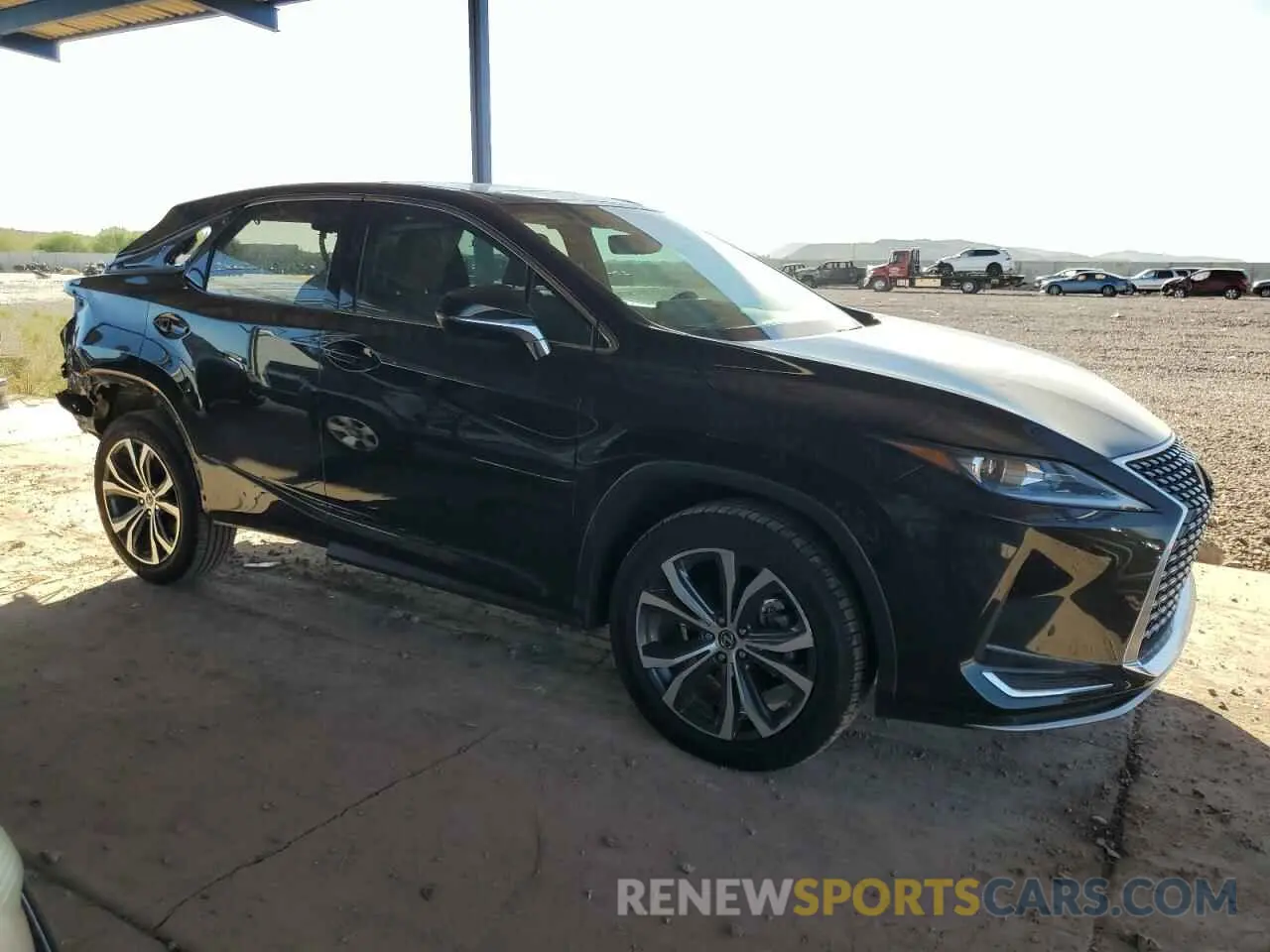 4 fotografías del automóvil dañado 2T2HZMAA5NC231430 LEXUS RX350 2022
