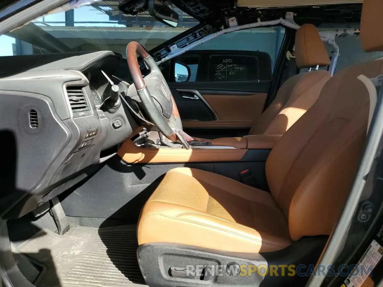 7 fotografías del automóvil dañado 2T2HZMAA5NC231430 LEXUS RX350 2022