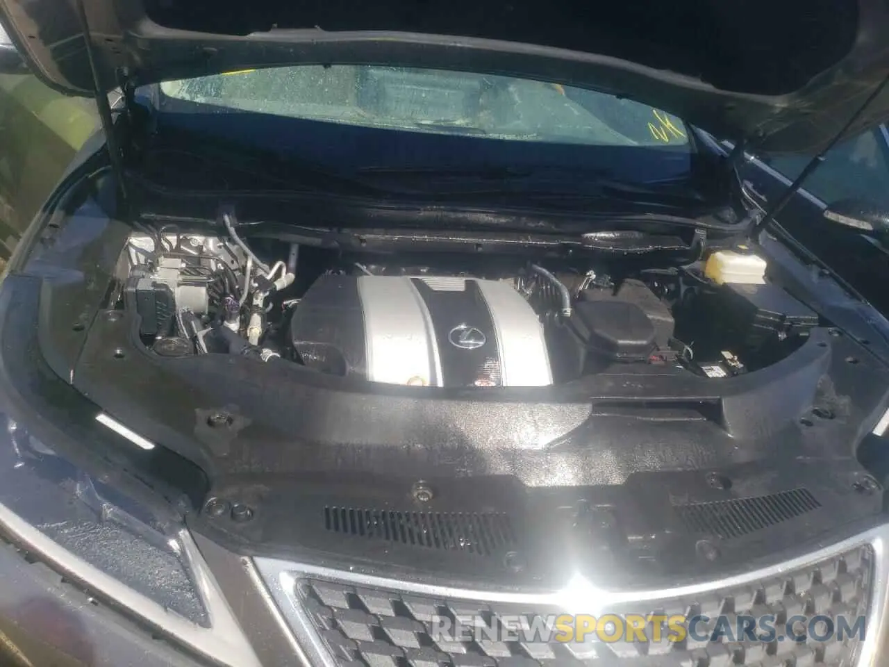 7 fotografías del automóvil dañado 2T2HZMAA5NC245361 LEXUS RX350 2022