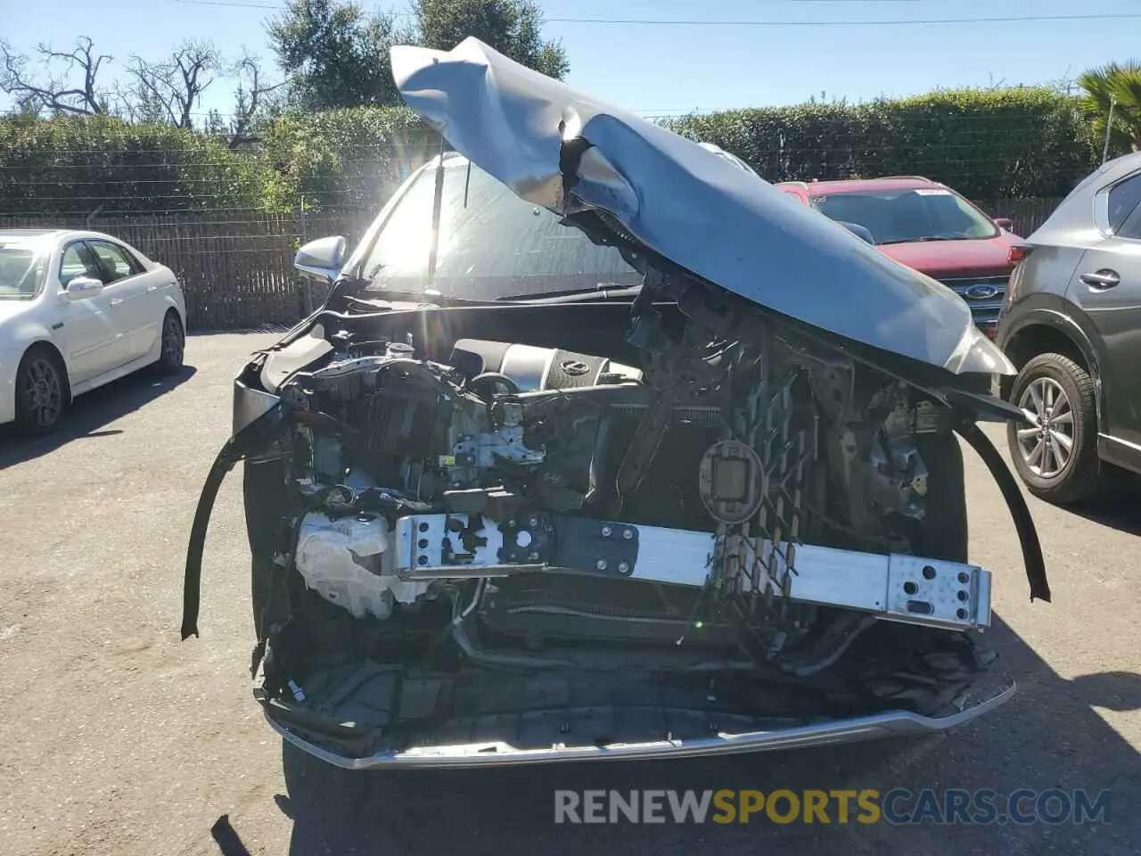 5 fotografías del automóvil dañado 2T2HZMAA7NC257835 LEXUS RX350 2022