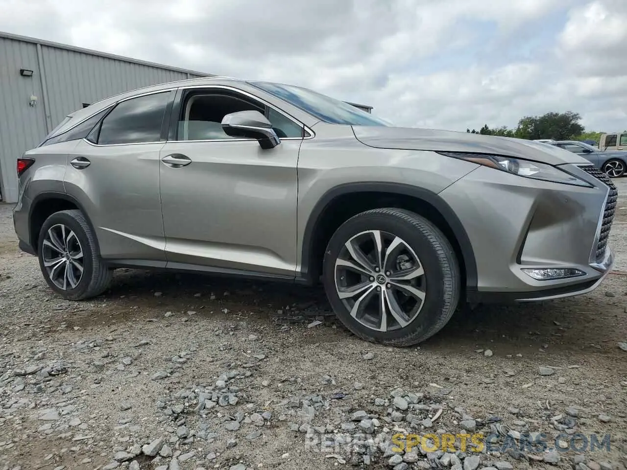 4 fotografías del automóvil dañado 2T2HZMAA8NC234404 LEXUS RX350 2022
