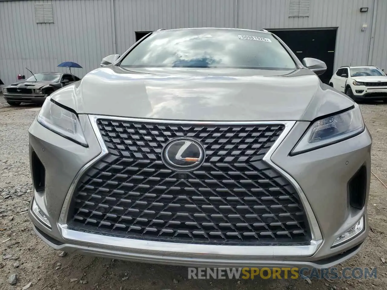 5 fotografías del automóvil dañado 2T2HZMAA8NC234404 LEXUS RX350 2022