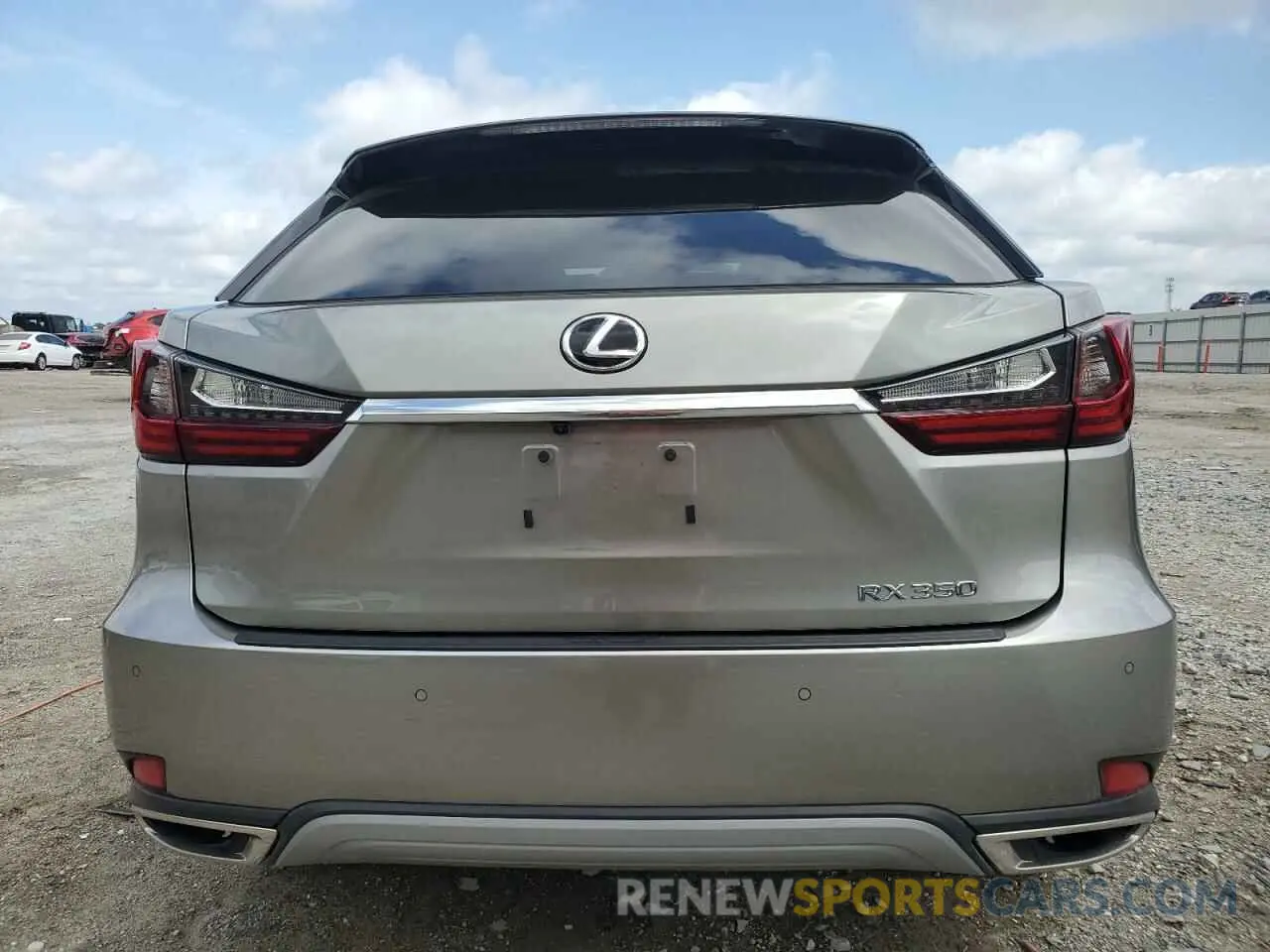 6 fotografías del automóvil dañado 2T2HZMAA8NC234404 LEXUS RX350 2022