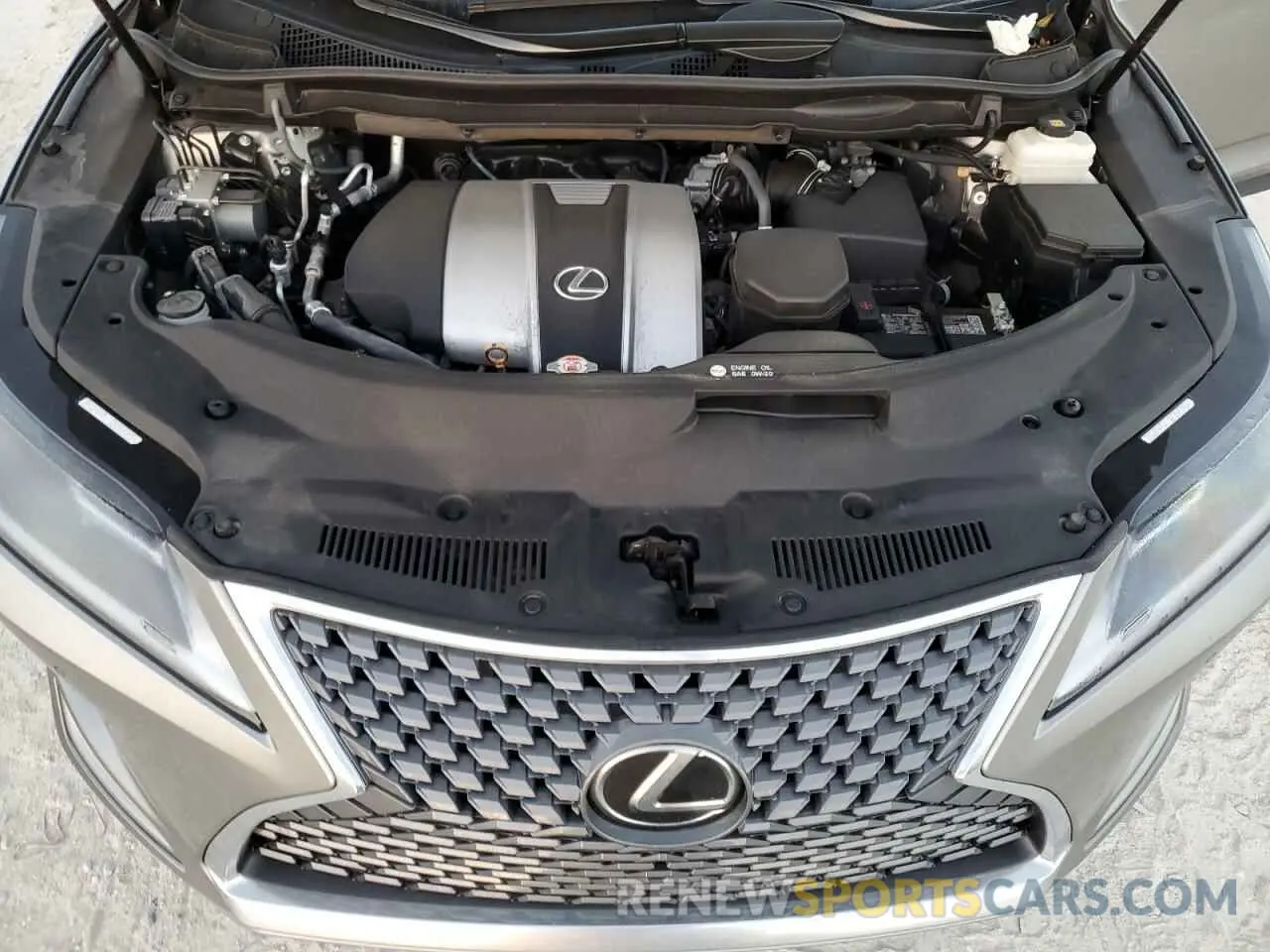 11 fotografías del automóvil dañado 2T2HZMAA8NC252983 LEXUS RX350 2022