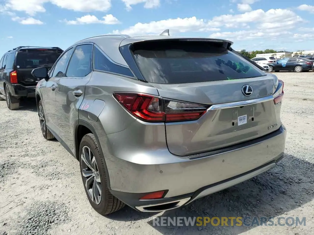 3 fotografías del automóvil dañado 2T2HZMAA9NC221306 LEXUS RX350 2022