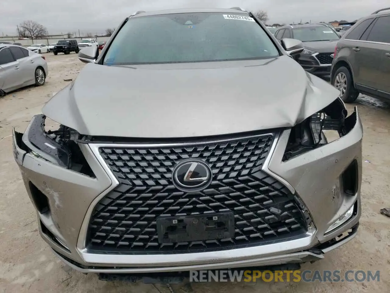 5 fotografías del automóvil dañado 2T2HZMAA9NC226912 LEXUS RX350 2022