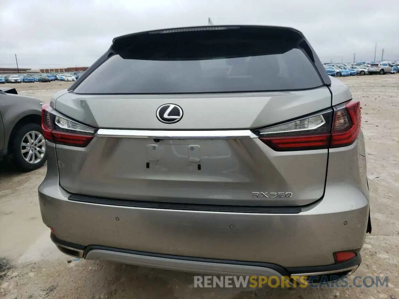 6 fotografías del automóvil dañado 2T2HZMAA9NC226912 LEXUS RX350 2022