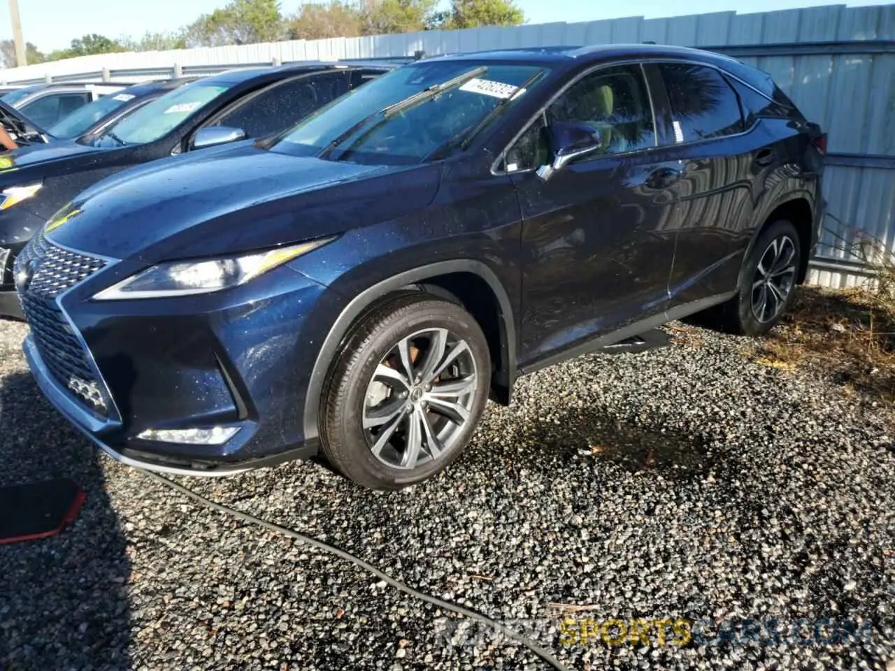 1 fotografías del automóvil dañado 2T2HZMAAXNC228958 LEXUS RX350 2022