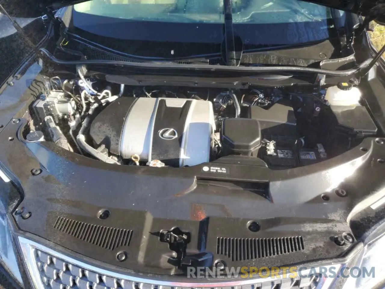 12 fotografías del automóvil dañado 2T2HZMAAXNC228958 LEXUS RX350 2022