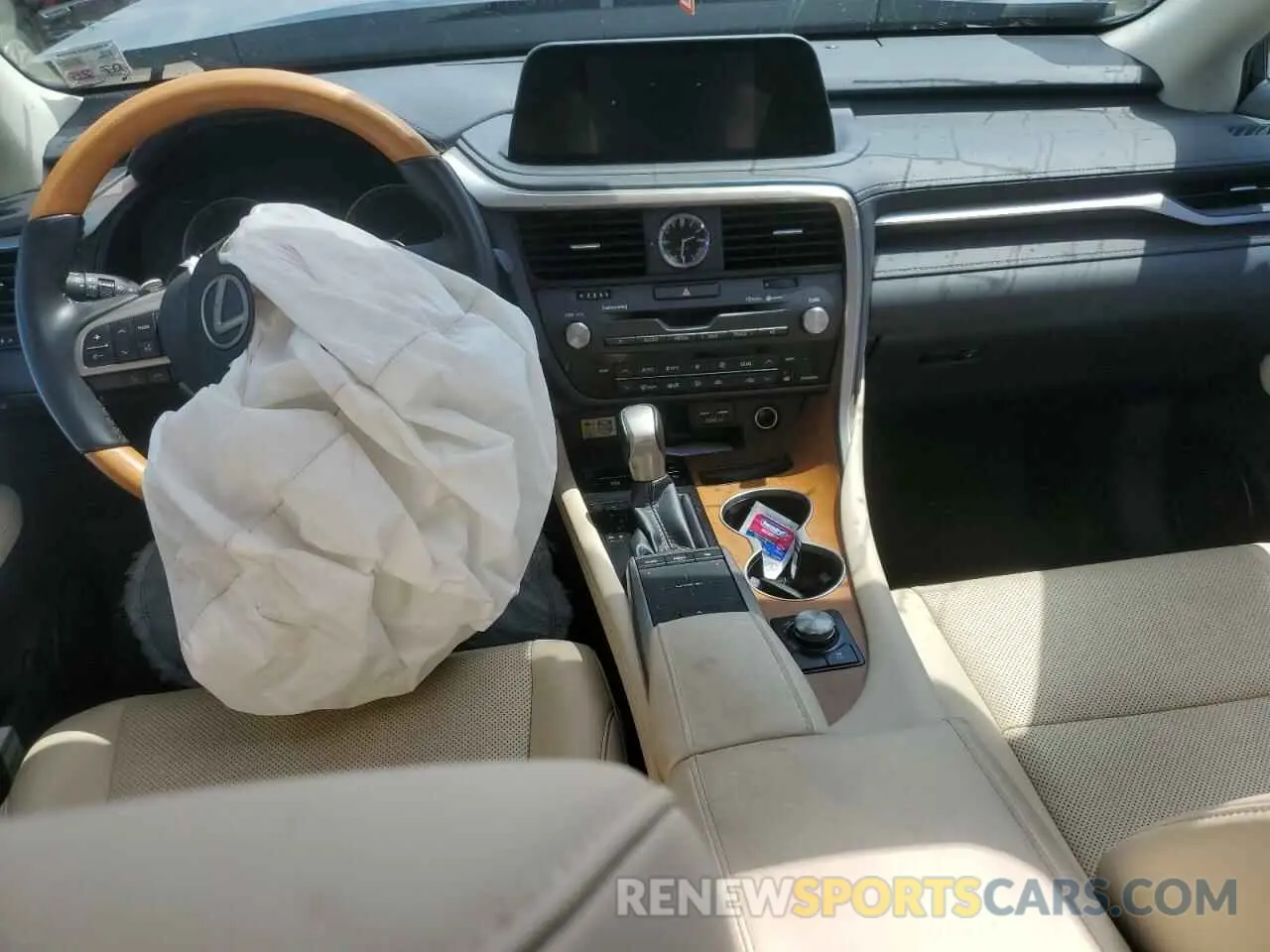 8 fotografías del automóvil dañado 2T2HZMAAXNC243010 LEXUS RX350 2022