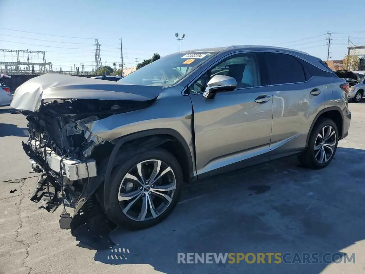 1 fotografías del automóvil dañado 2T2HZMAAXNC259952 LEXUS RX350 2022