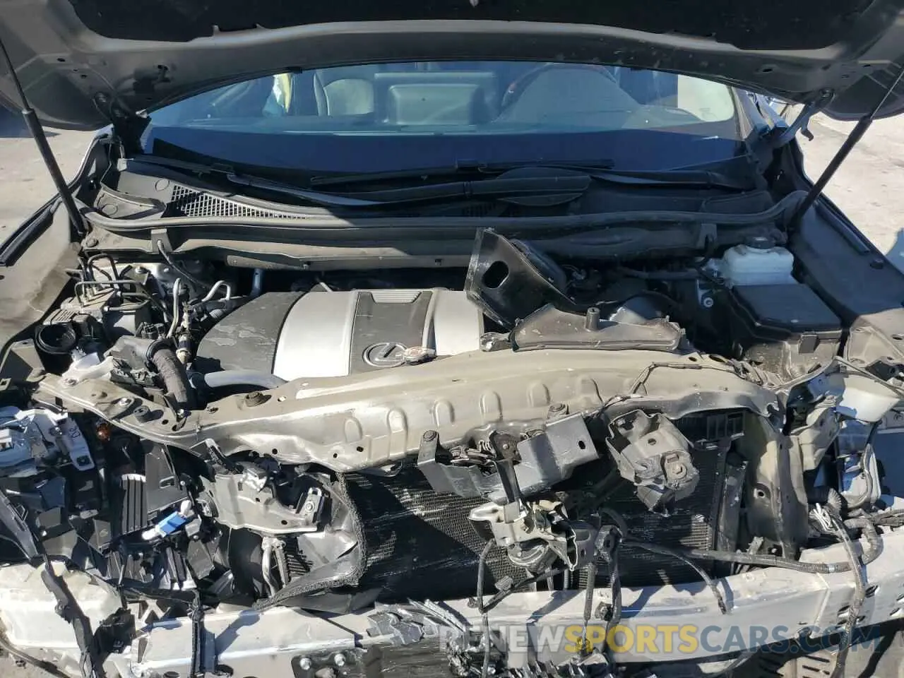 11 fotografías del automóvil dañado 2T2HZMAAXNC259952 LEXUS RX350 2022