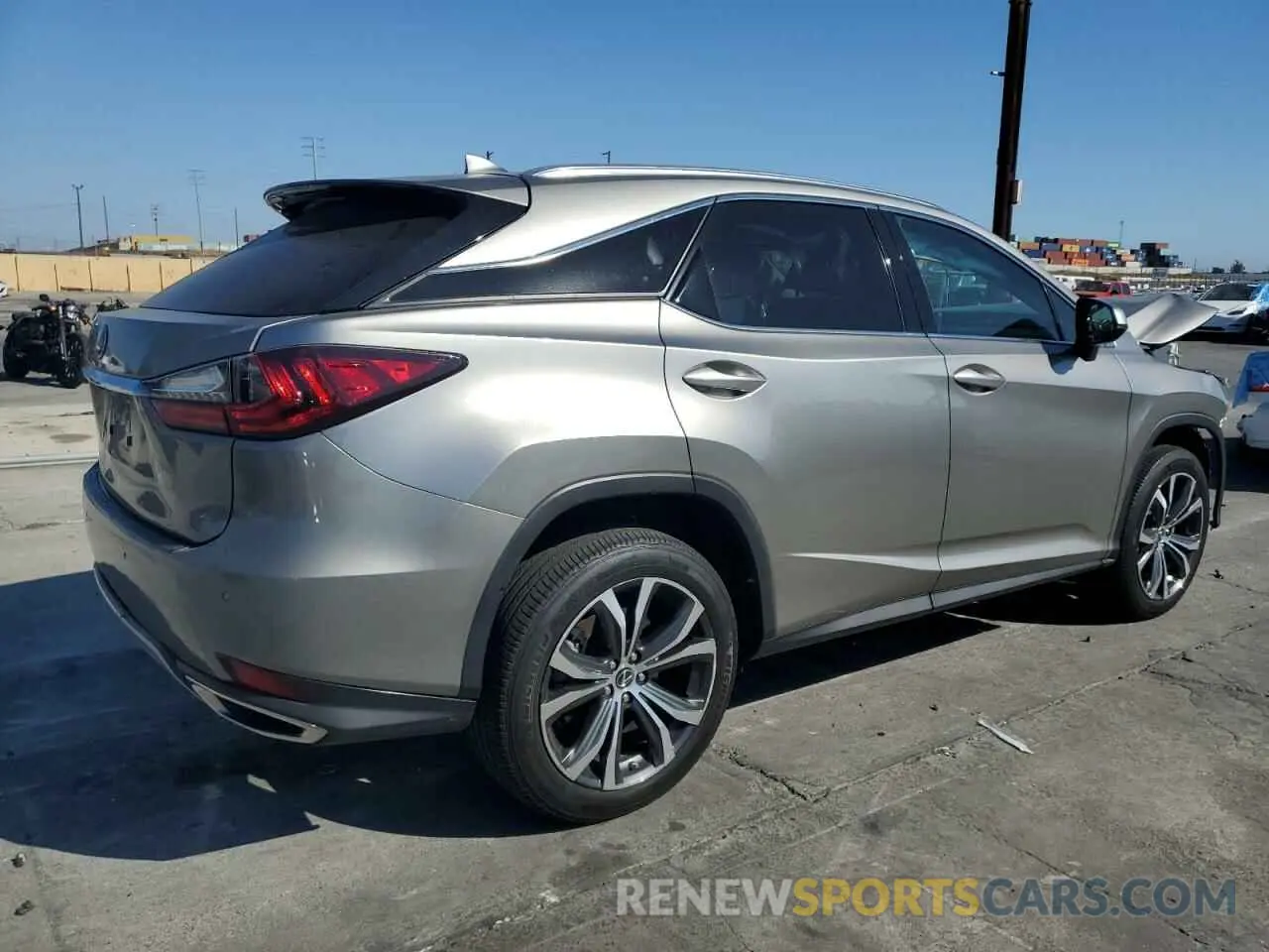 3 fotografías del automóvil dañado 2T2HZMAAXNC259952 LEXUS RX350 2022