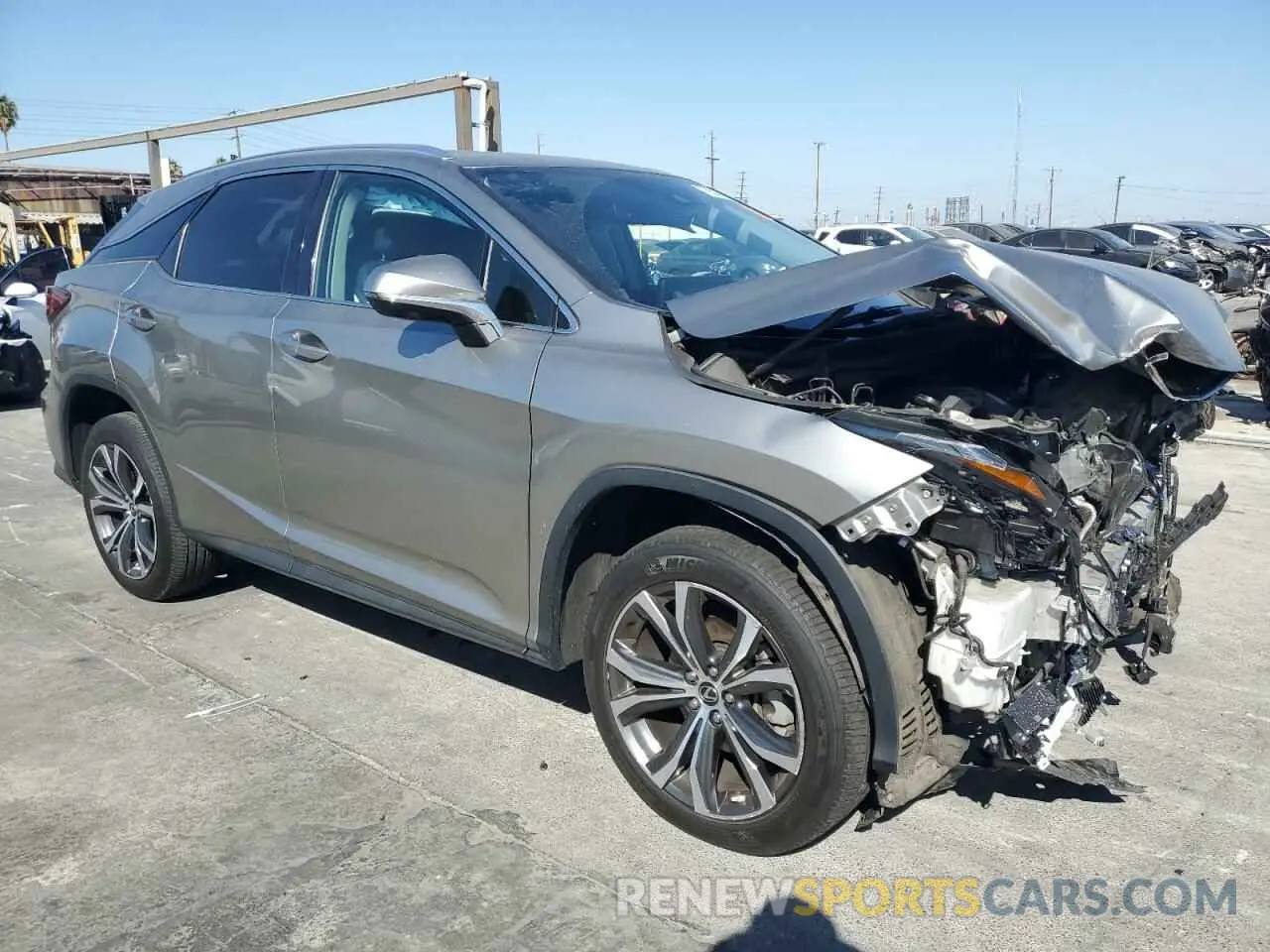 4 fotografías del automóvil dañado 2T2HZMAAXNC259952 LEXUS RX350 2022