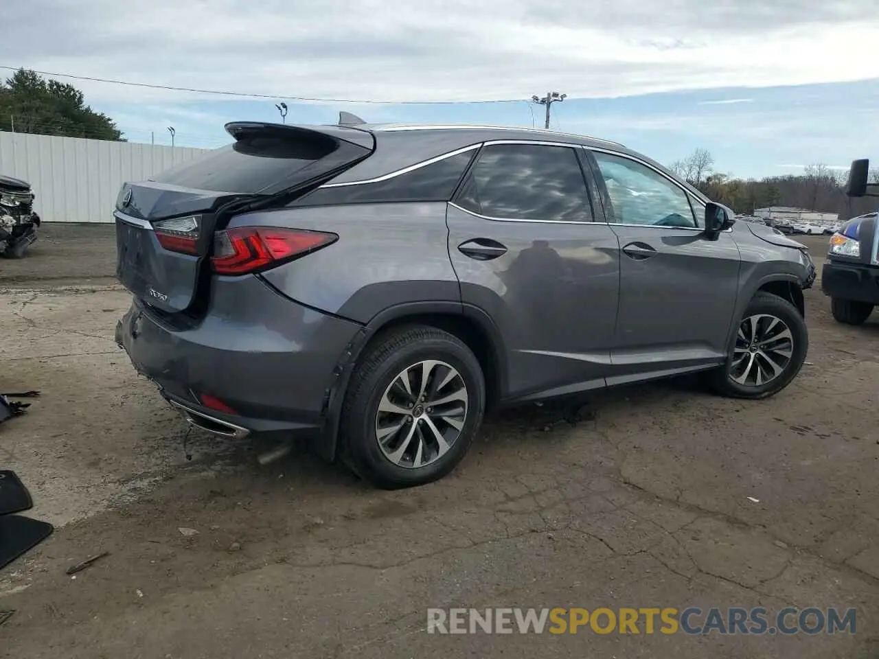 3 fotografías del automóvil dañado 2T2HZMDA1NC331083 LEXUS RX350 2022