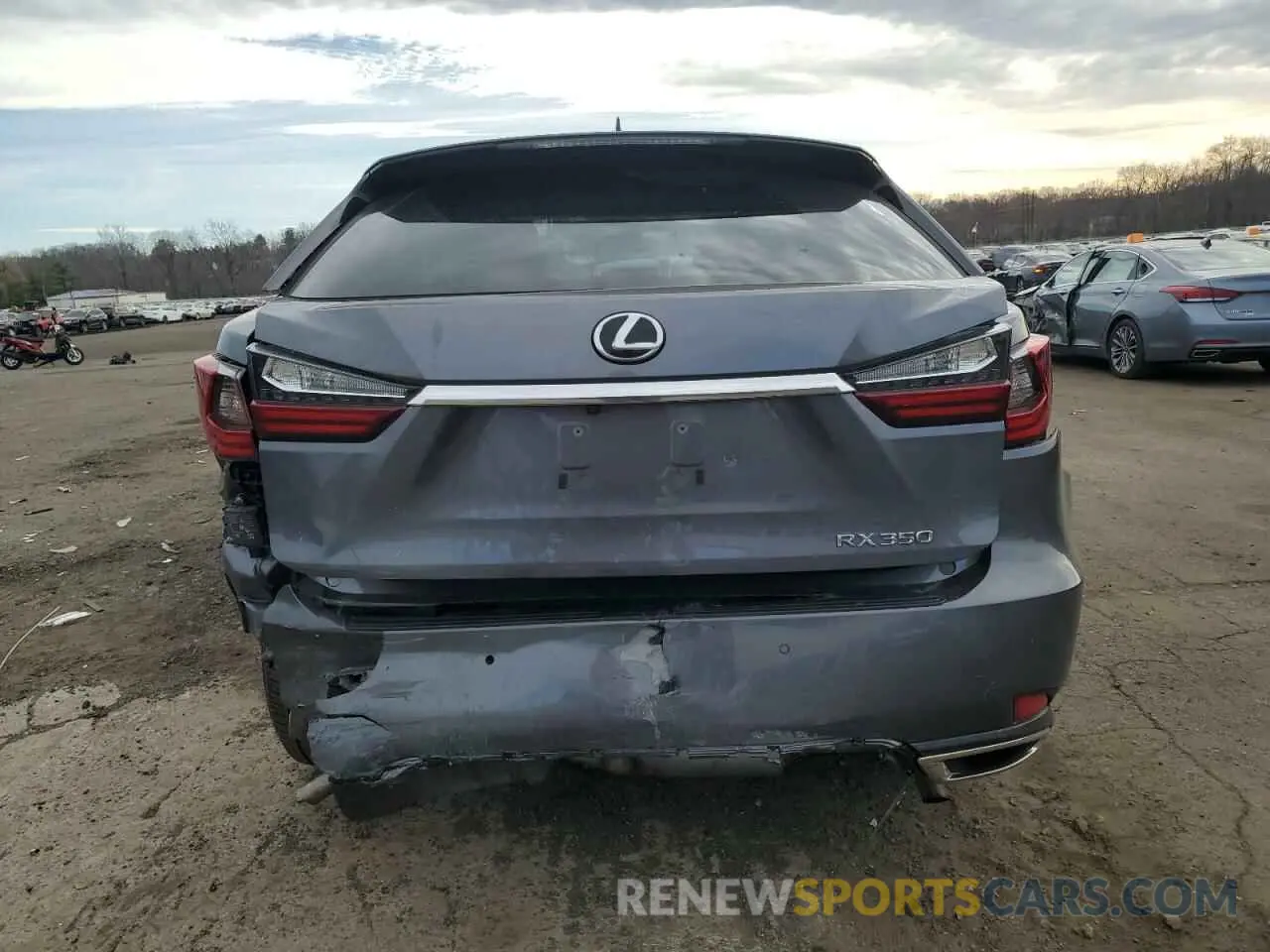 6 fotografías del automóvil dañado 2T2HZMDA1NC331083 LEXUS RX350 2022