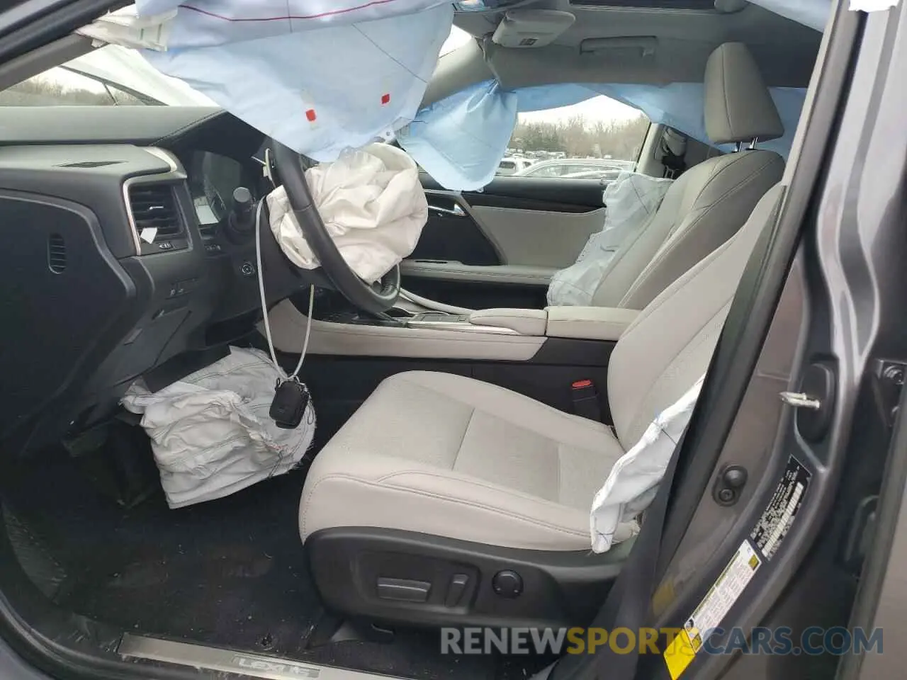 7 fotografías del automóvil dañado 2T2HZMDA1NC331083 LEXUS RX350 2022