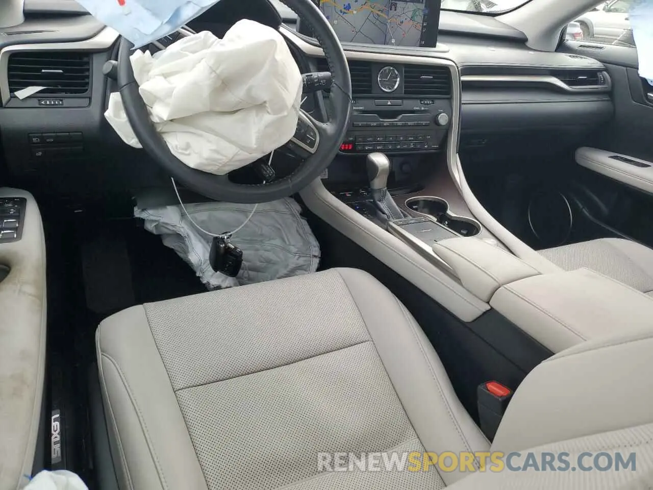 8 fotografías del automóvil dañado 2T2HZMDA1NC331083 LEXUS RX350 2022