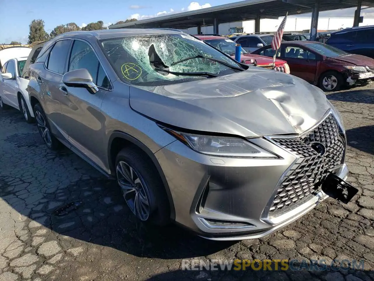 1 fotografías del automóvil dañado 2T2HZMDA1NC339491 LEXUS RX350 2022