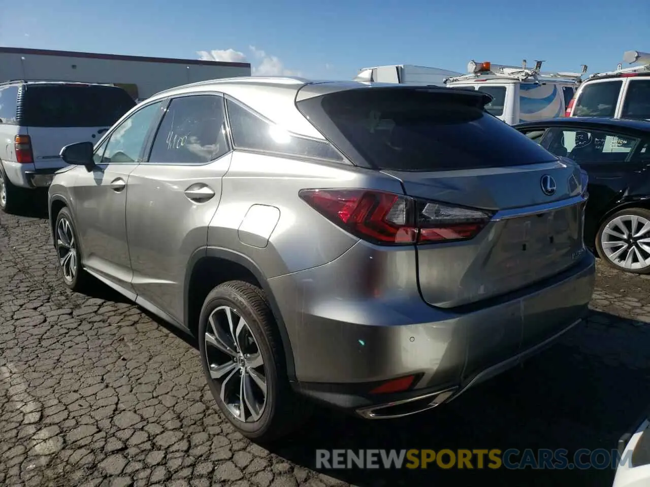 3 fotografías del automóvil dañado 2T2HZMDA1NC339491 LEXUS RX350 2022