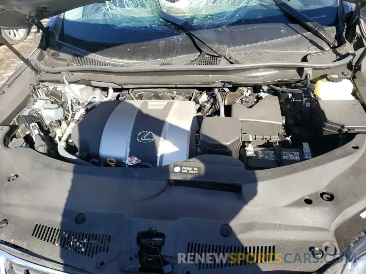 7 fotografías del automóvil dañado 2T2HZMDA1NC339491 LEXUS RX350 2022