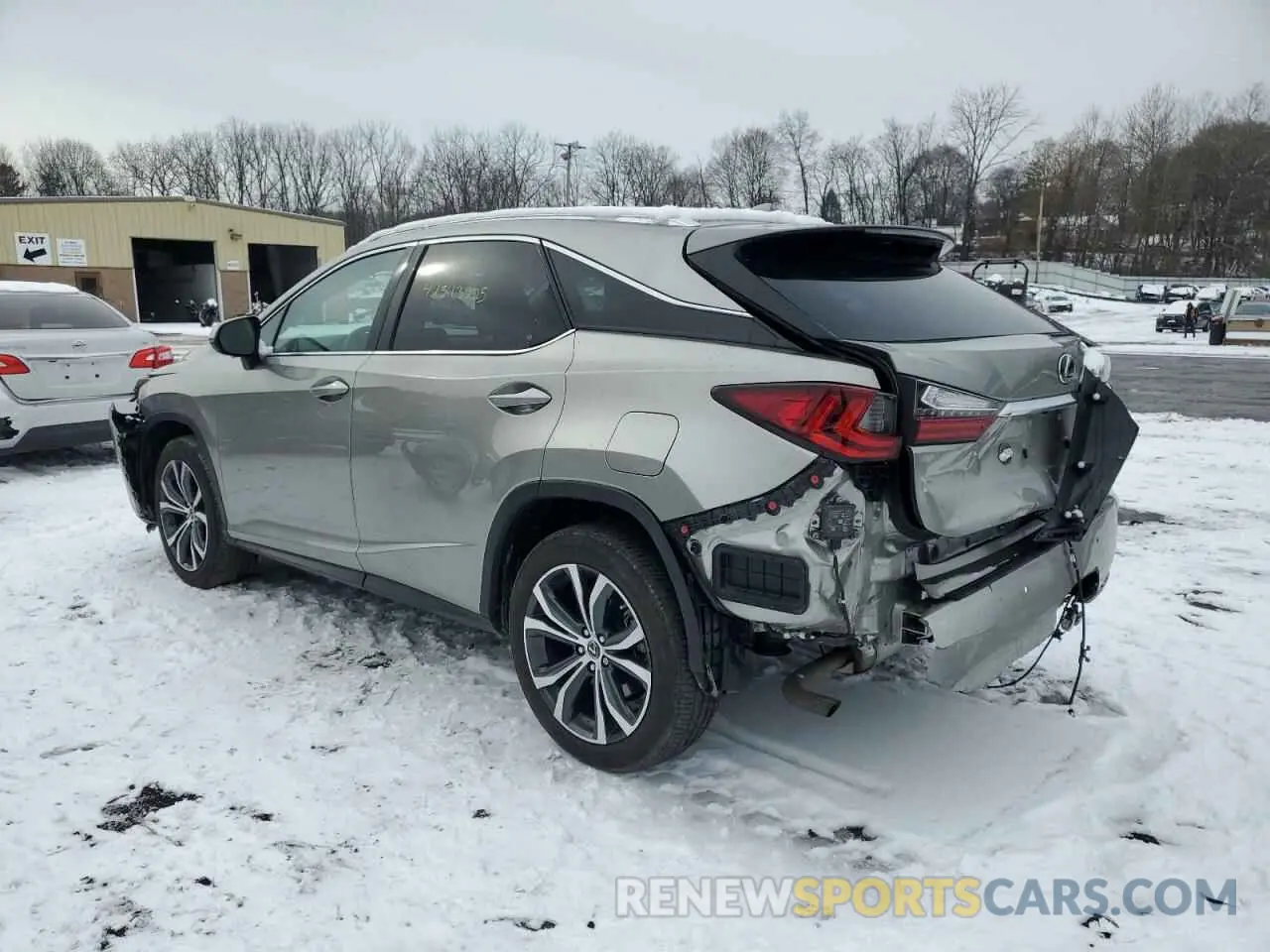 2 fotografías del automóvil dañado 2T2HZMDA2NC345686 LEXUS RX350 2022