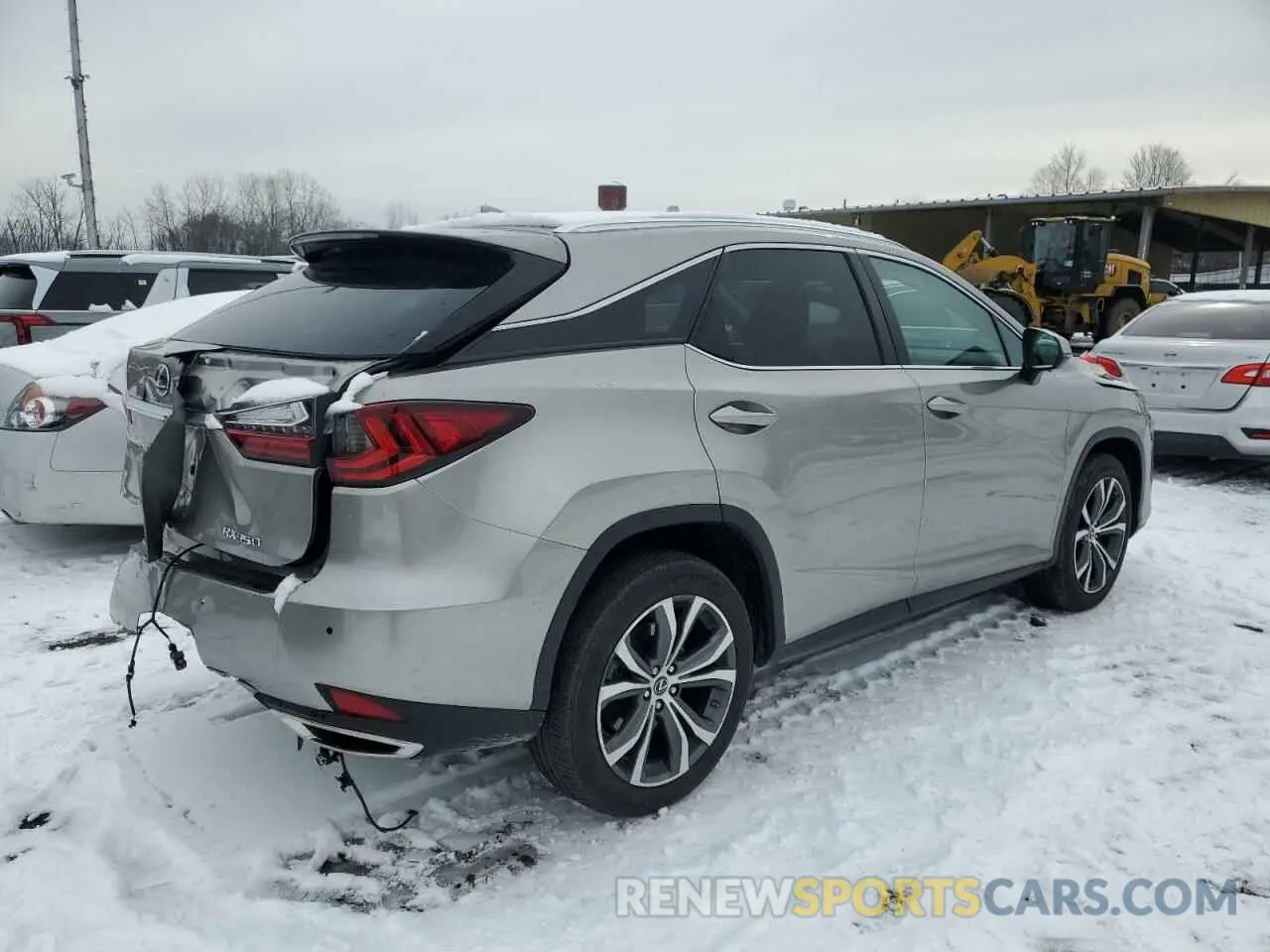 3 fotografías del automóvil dañado 2T2HZMDA2NC345686 LEXUS RX350 2022