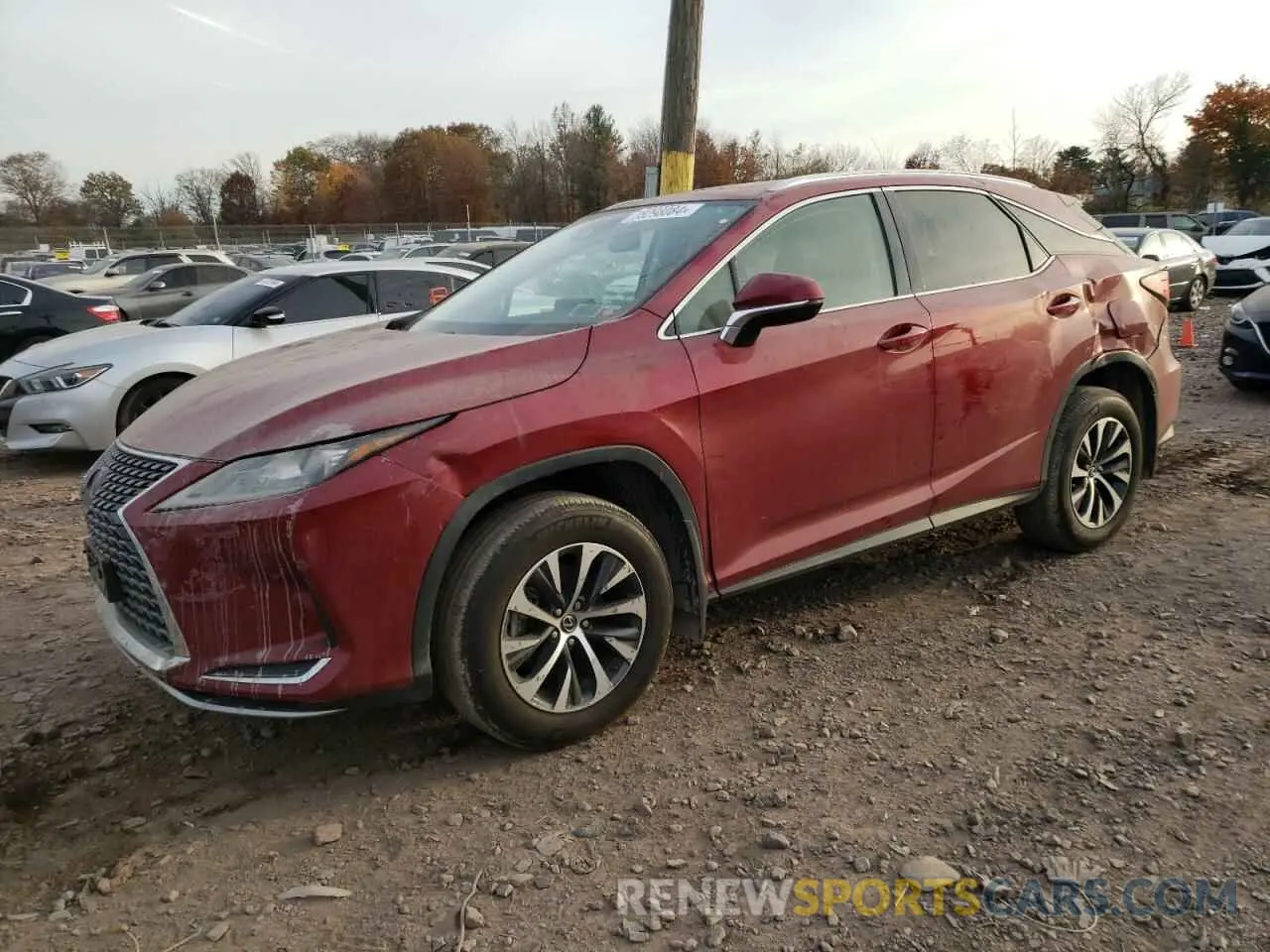 1 fotografías del automóvil dañado 2T2HZMDA3NC314169 LEXUS RX350 2022