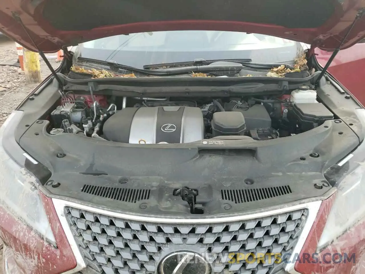 11 fotografías del automóvil dañado 2T2HZMDA3NC314169 LEXUS RX350 2022