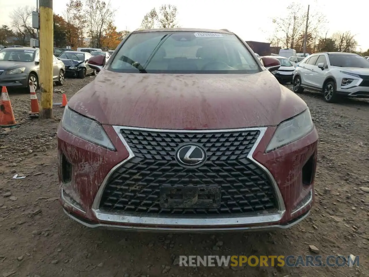 5 fotografías del automóvil dañado 2T2HZMDA3NC314169 LEXUS RX350 2022