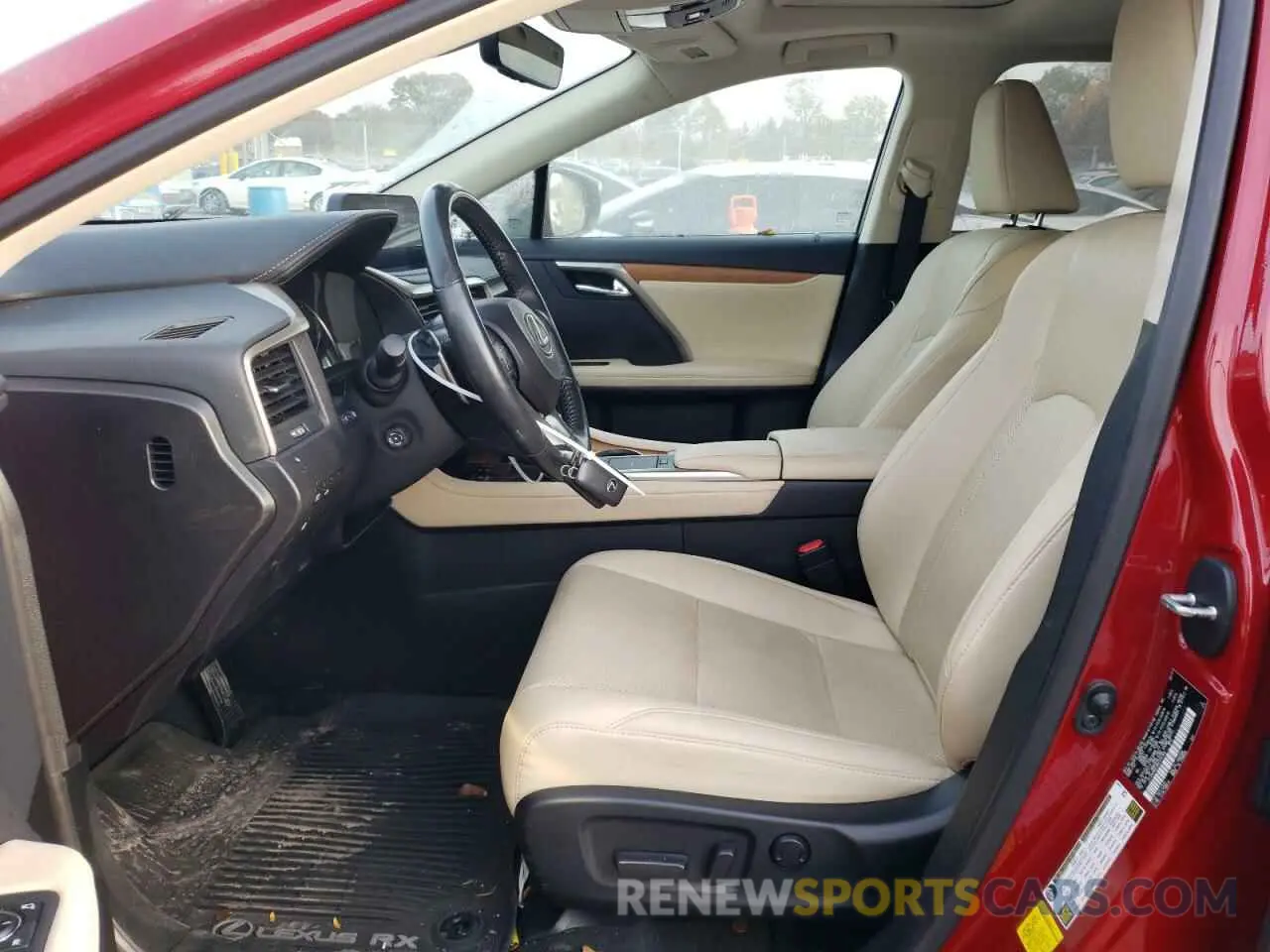 7 fotografías del automóvil dañado 2T2HZMDA3NC314169 LEXUS RX350 2022