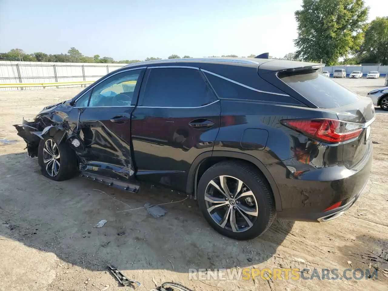 2 fotografías del automóvil dañado 2T2HZMDA3NC324507 LEXUS RX350 2022