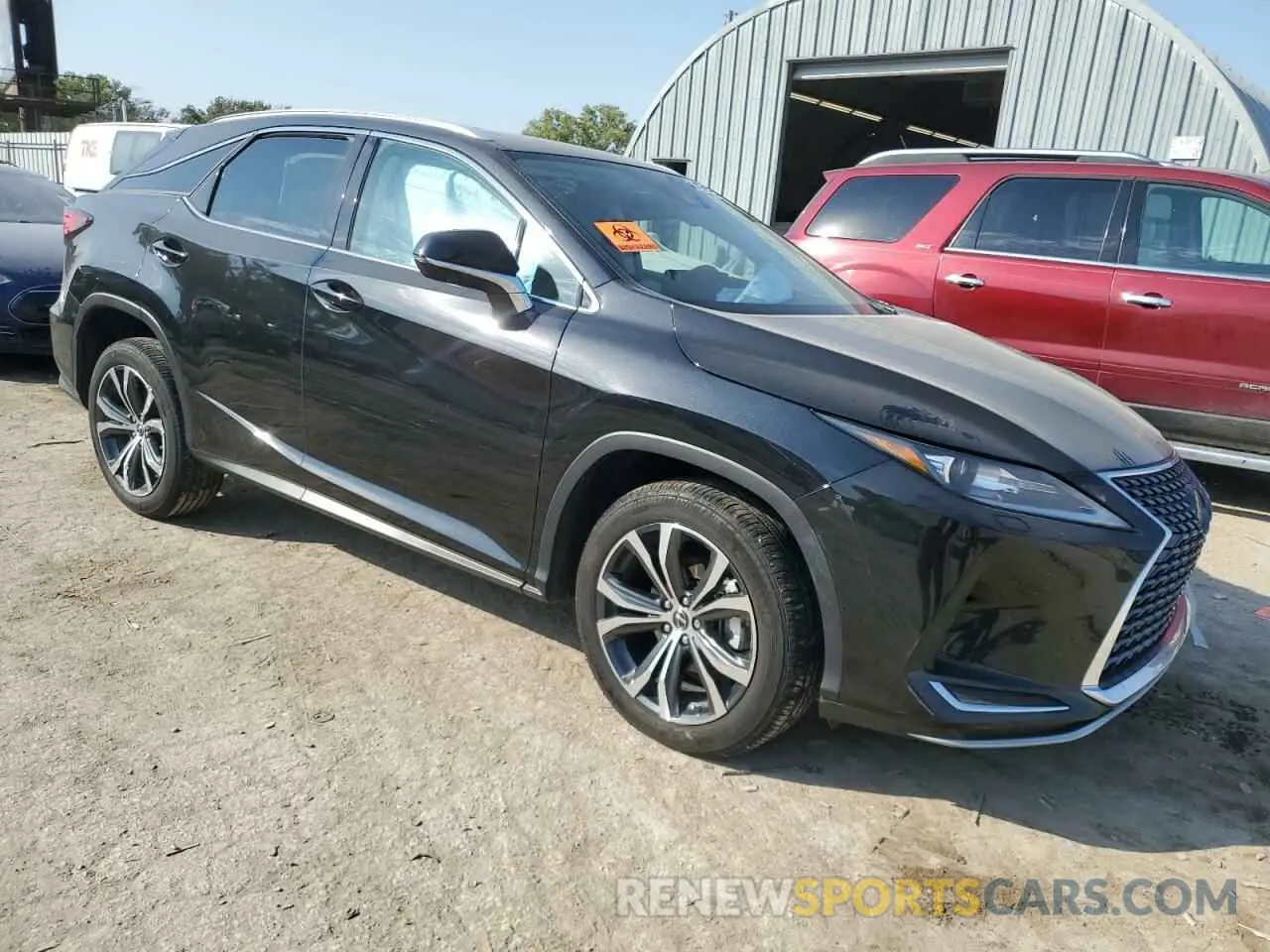 4 fotografías del automóvil dañado 2T2HZMDA3NC324507 LEXUS RX350 2022