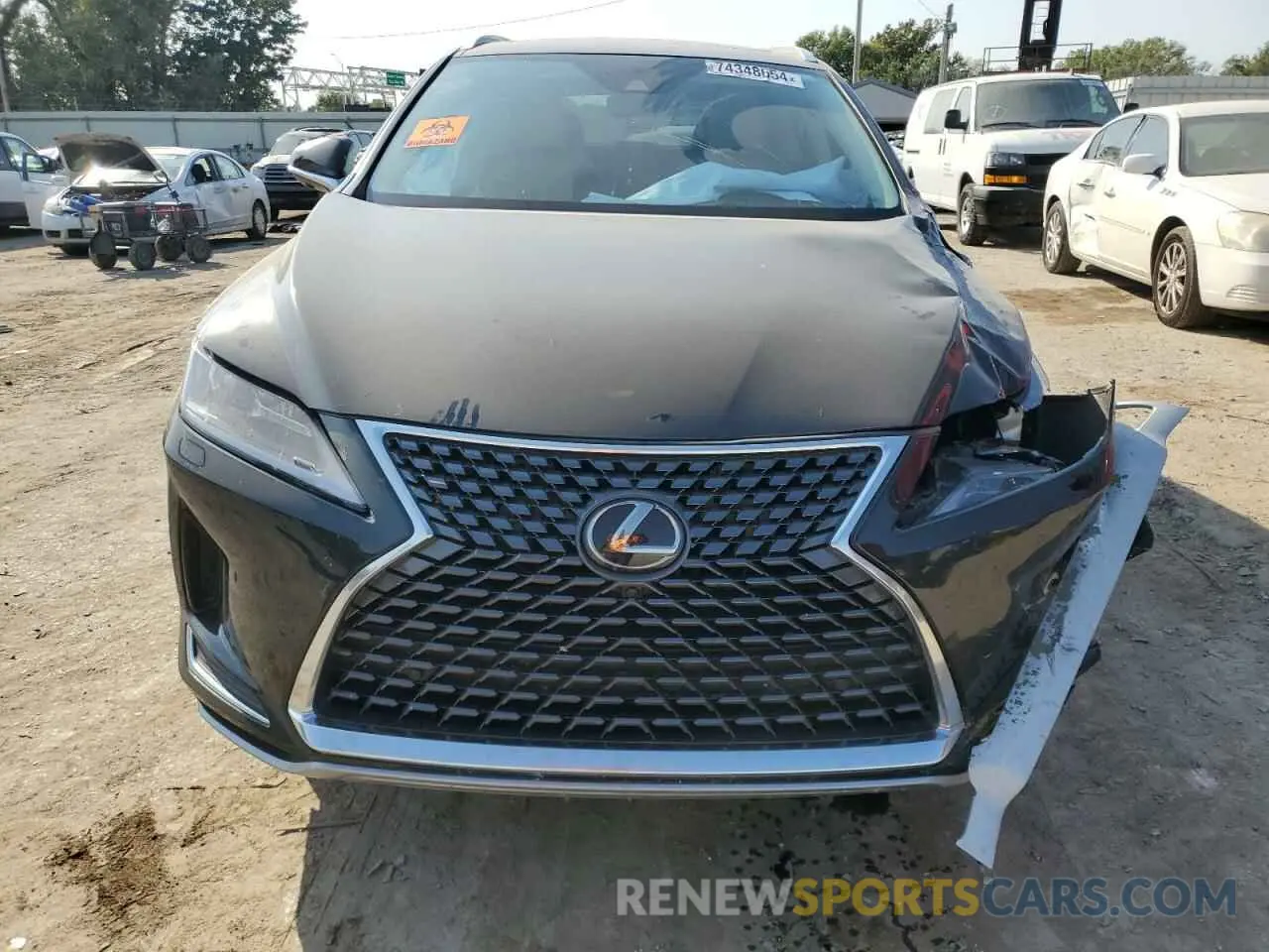 5 fotografías del automóvil dañado 2T2HZMDA3NC324507 LEXUS RX350 2022