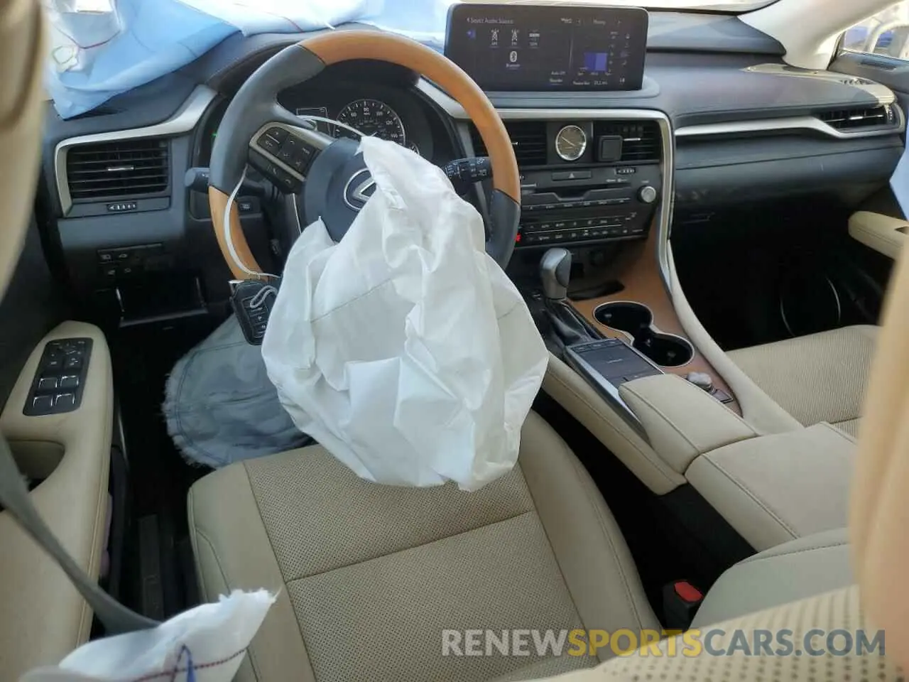 8 fotografías del automóvil dañado 2T2HZMDA3NC324507 LEXUS RX350 2022