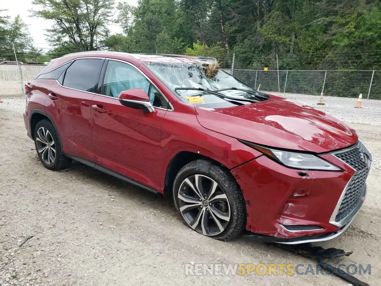 4 fotografías del automóvil dañado 2T2HZMDA3NC331425 LEXUS RX350 2022