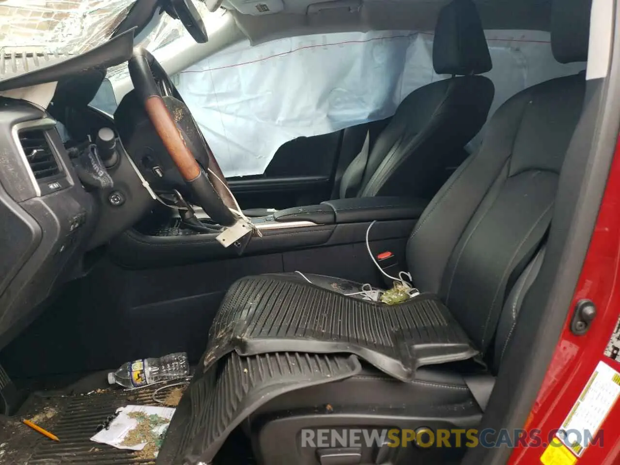 7 fotografías del automóvil dañado 2T2HZMDA3NC331425 LEXUS RX350 2022