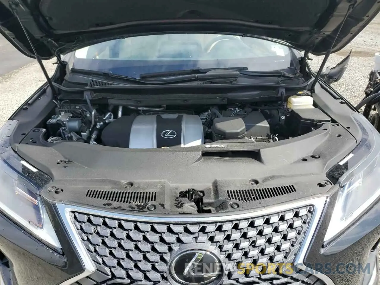 12 fotografías del automóvil dañado 2T2HZMDA3NC338357 LEXUS RX350 2022