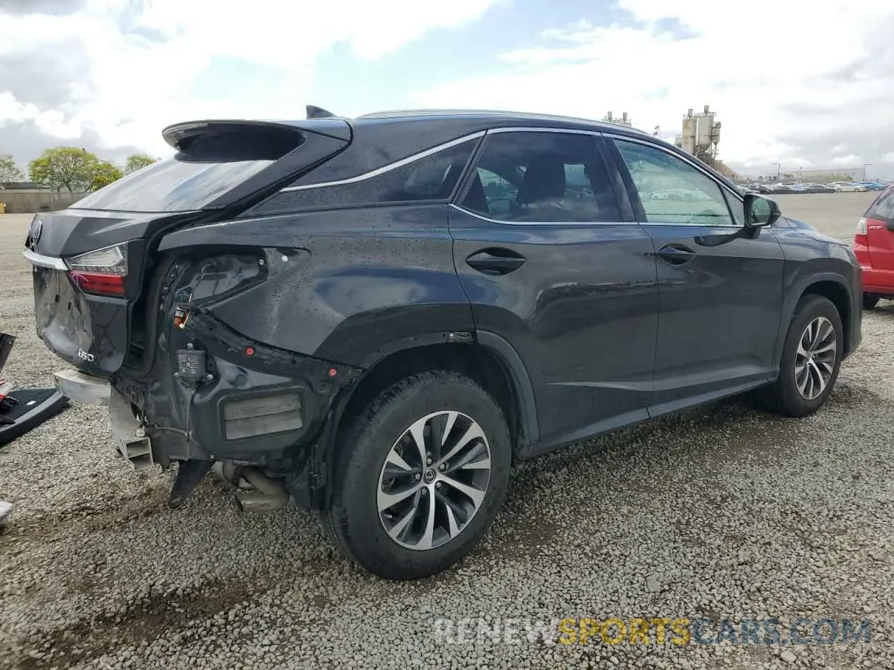 3 fotografías del automóvil dañado 2T2HZMDA3NC338357 LEXUS RX350 2022