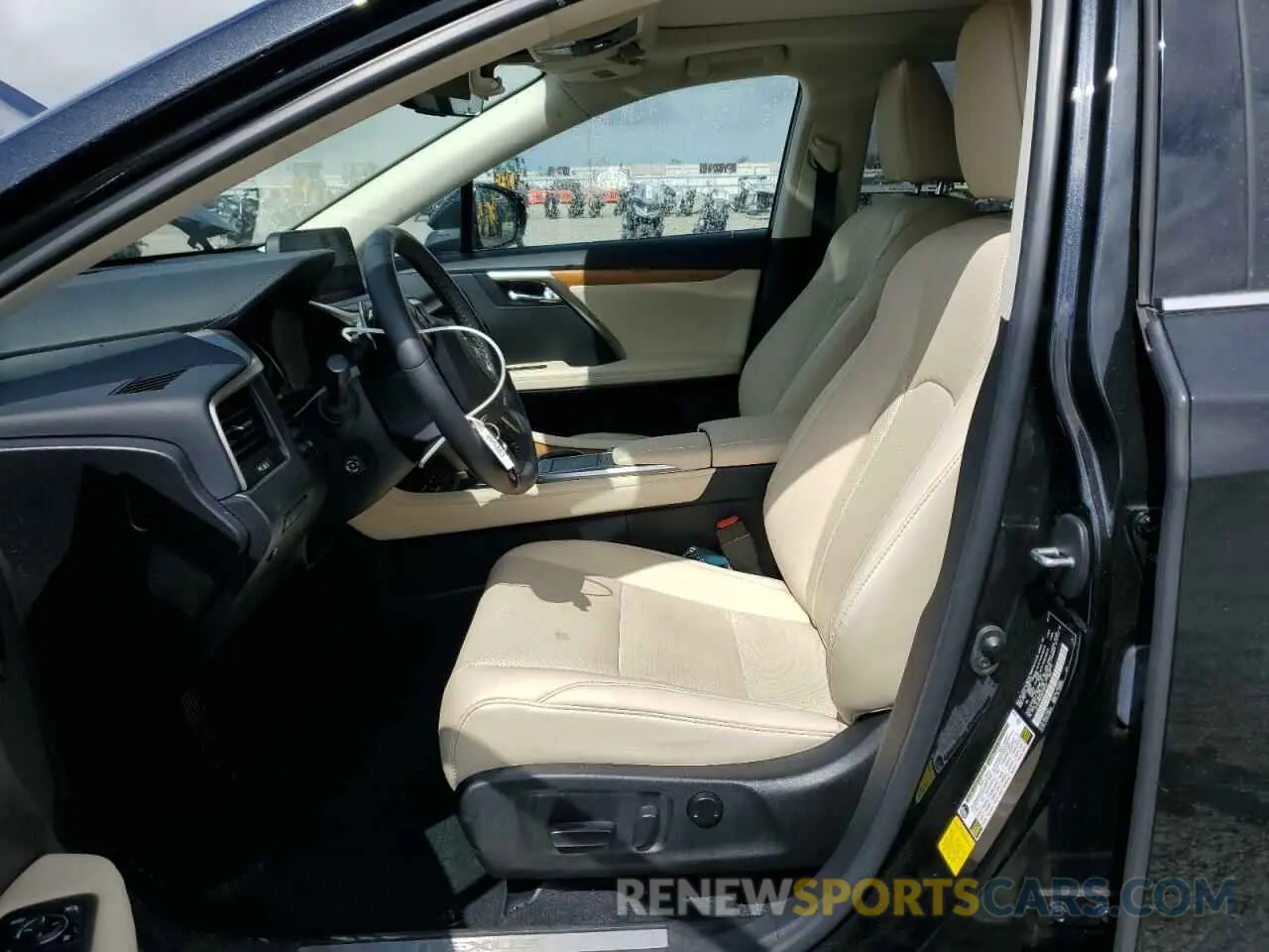 7 fotografías del automóvil dañado 2T2HZMDA3NC338357 LEXUS RX350 2022