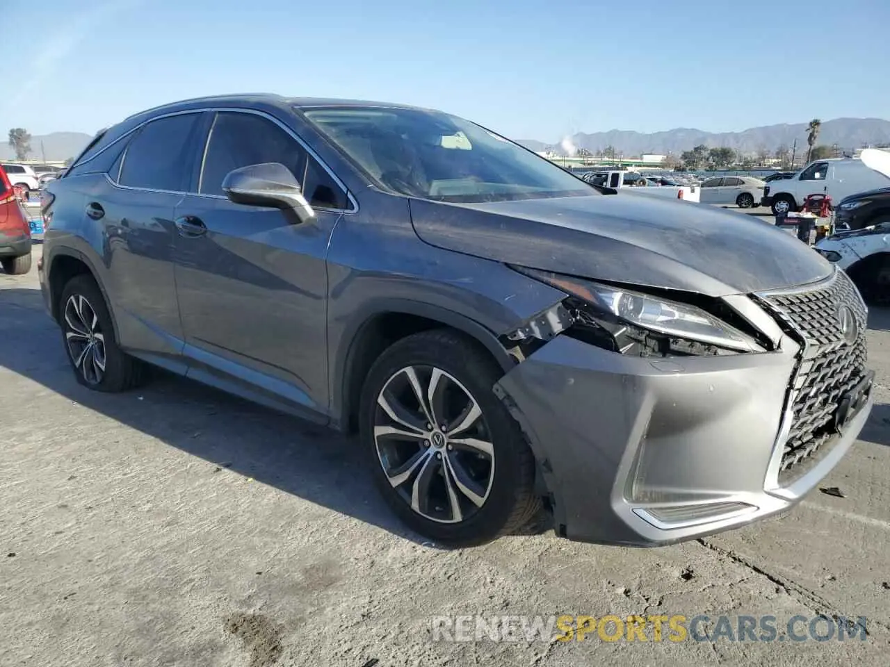 4 fotografías del automóvil dañado 2T2HZMDA4NC327058 LEXUS RX350 2022