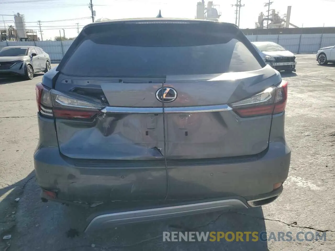 6 fotografías del automóvil dañado 2T2HZMDA4NC327058 LEXUS RX350 2022