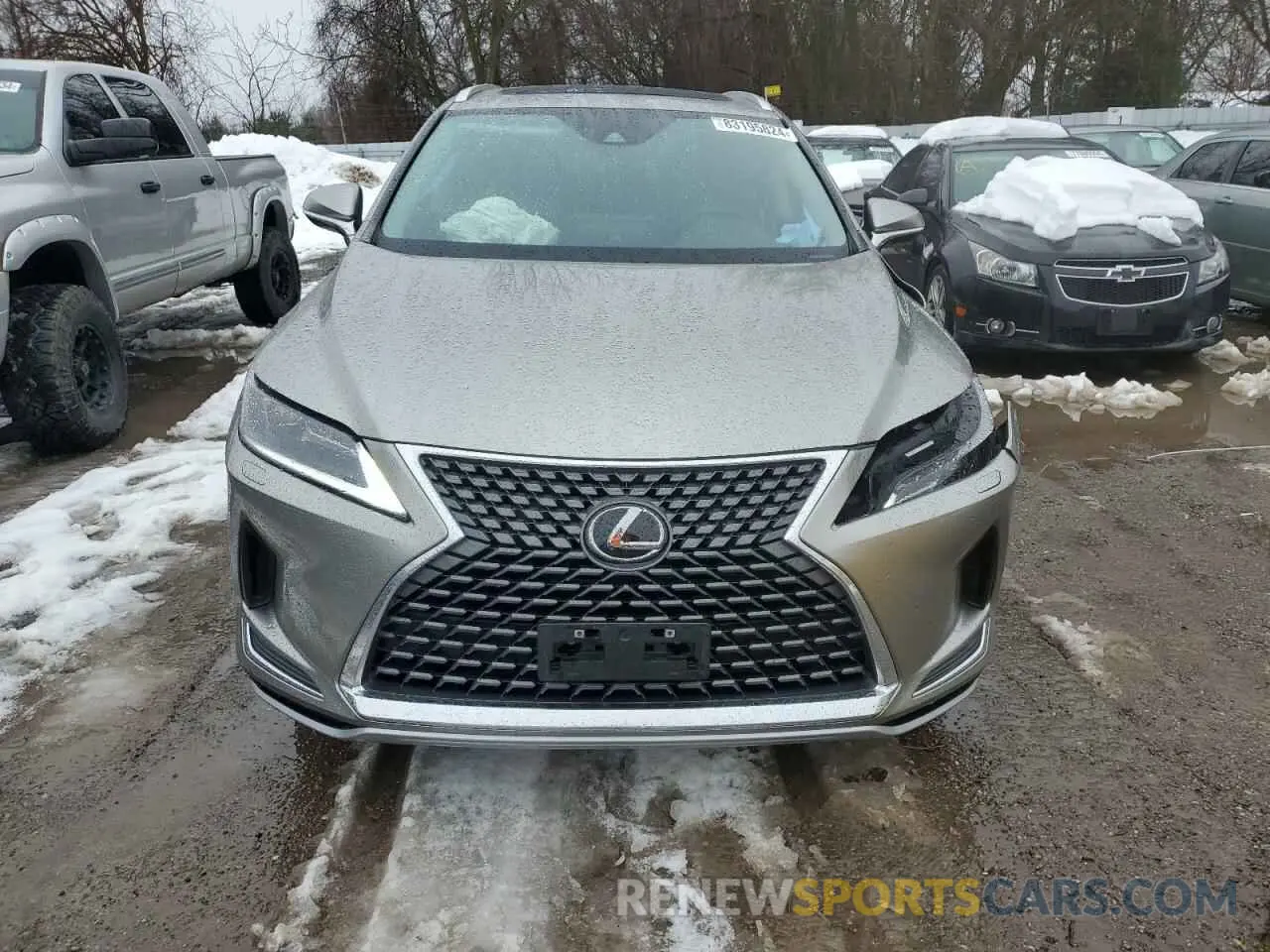 5 fotografías del automóvil dañado 2T2HZMDA4NC348914 LEXUS RX350 2022