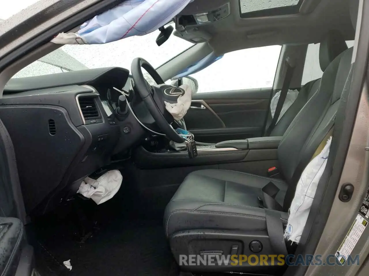 7 fotografías del automóvil dañado 2T2HZMDA4NC348914 LEXUS RX350 2022