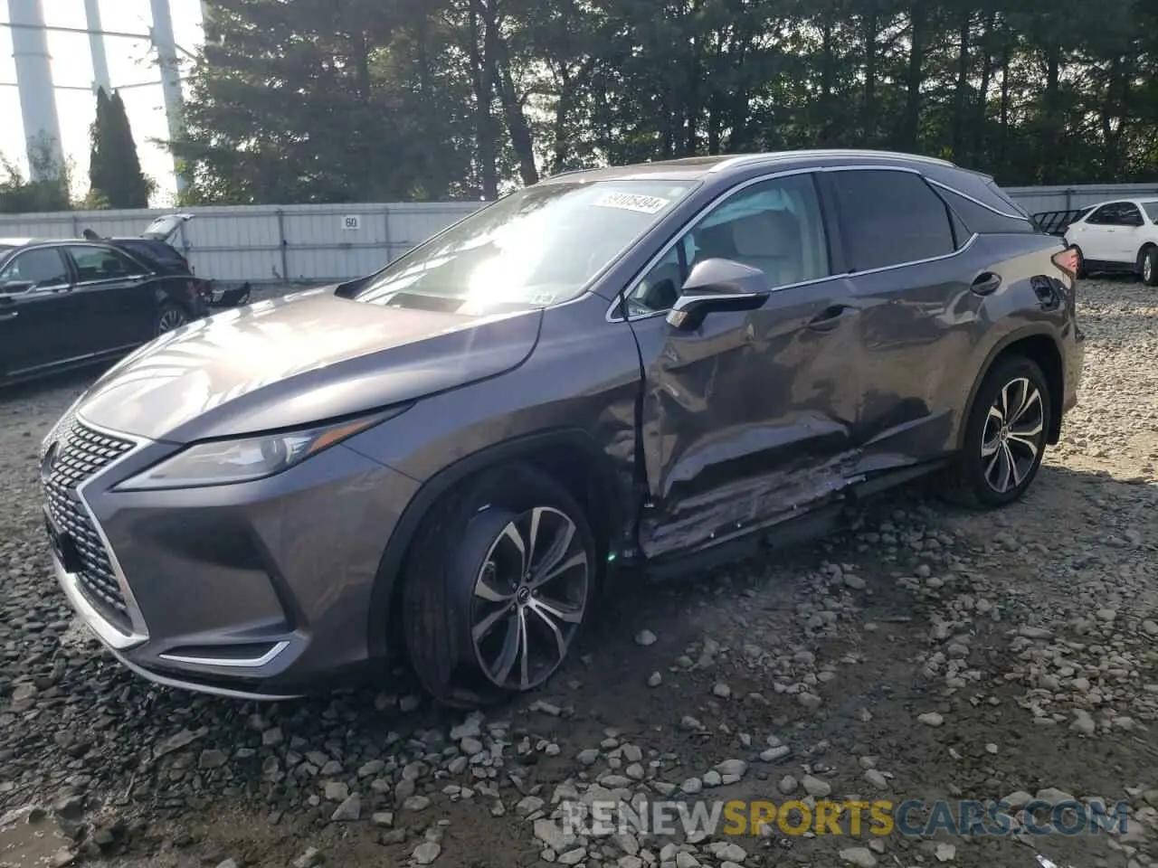1 fotografías del automóvil dañado 2T2HZMDA6NC311945 LEXUS RX350 2022