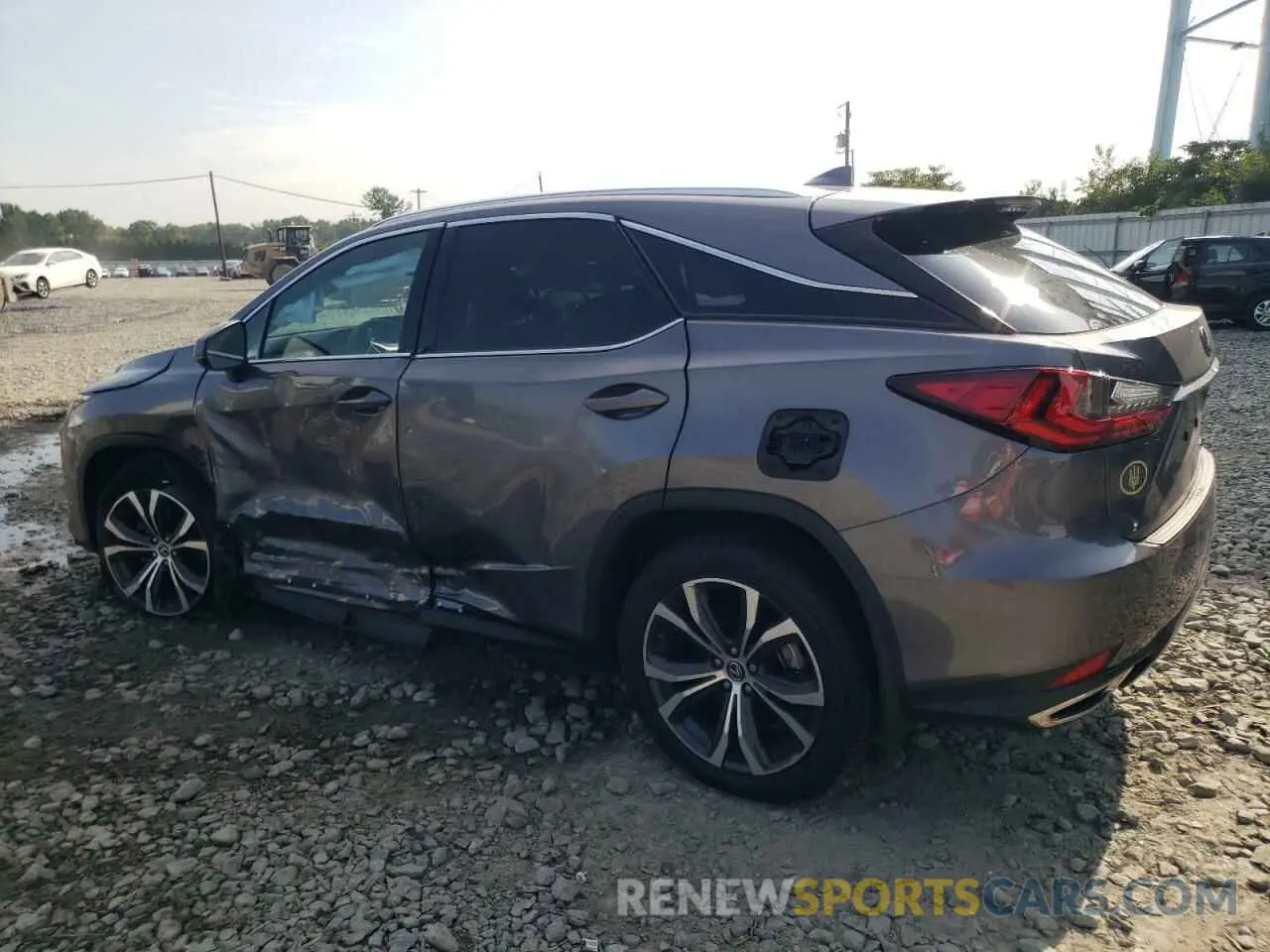 2 fotografías del automóvil dañado 2T2HZMDA6NC311945 LEXUS RX350 2022